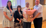 Cllr Mcginty Gillian Hamilton Ellen Mcbride And Cllr John Millar