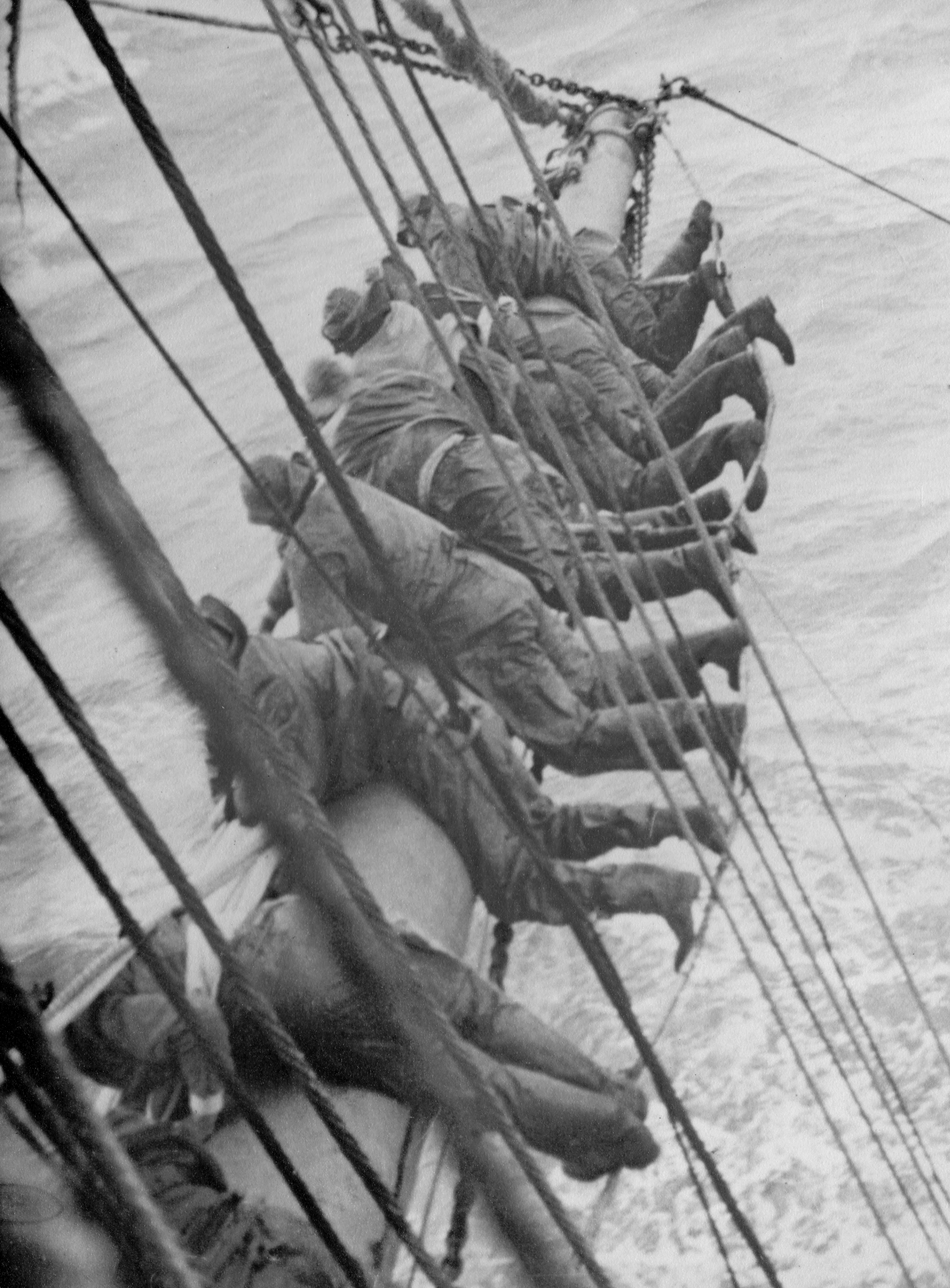 Artwork from the Harbour and Horizon exhibition showing Scottish harbour scenes and maritime life.