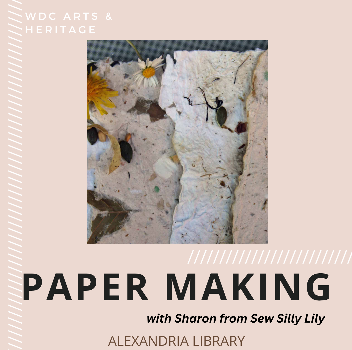 Paper making with Sharon