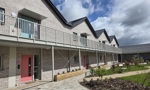 The Council housing development at Willox Park