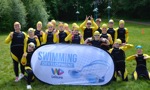 Pupils from schools across West Dunbartonshire at an open water swimming safety event at Loch Lomond