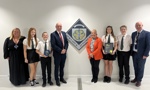 OLSP pupils with inclusivity award with councillors